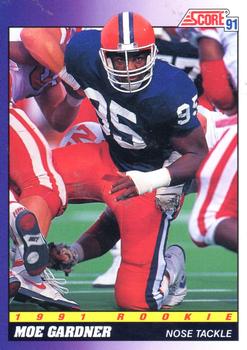 Moe Gardner Atlanta Falcons 1991 Score NFL Rookie Card #594